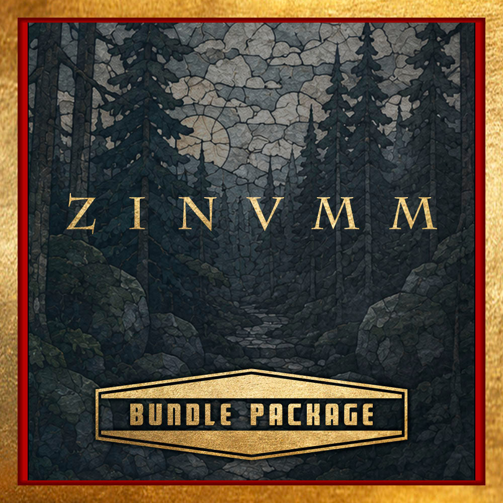 Front cover of "Golden Bundle" by Zinvmm available at Darkwoods Webstore