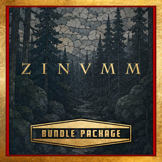 Front cover of "Golden Bundle" by Zinvmm available at Darkwoods Webstore